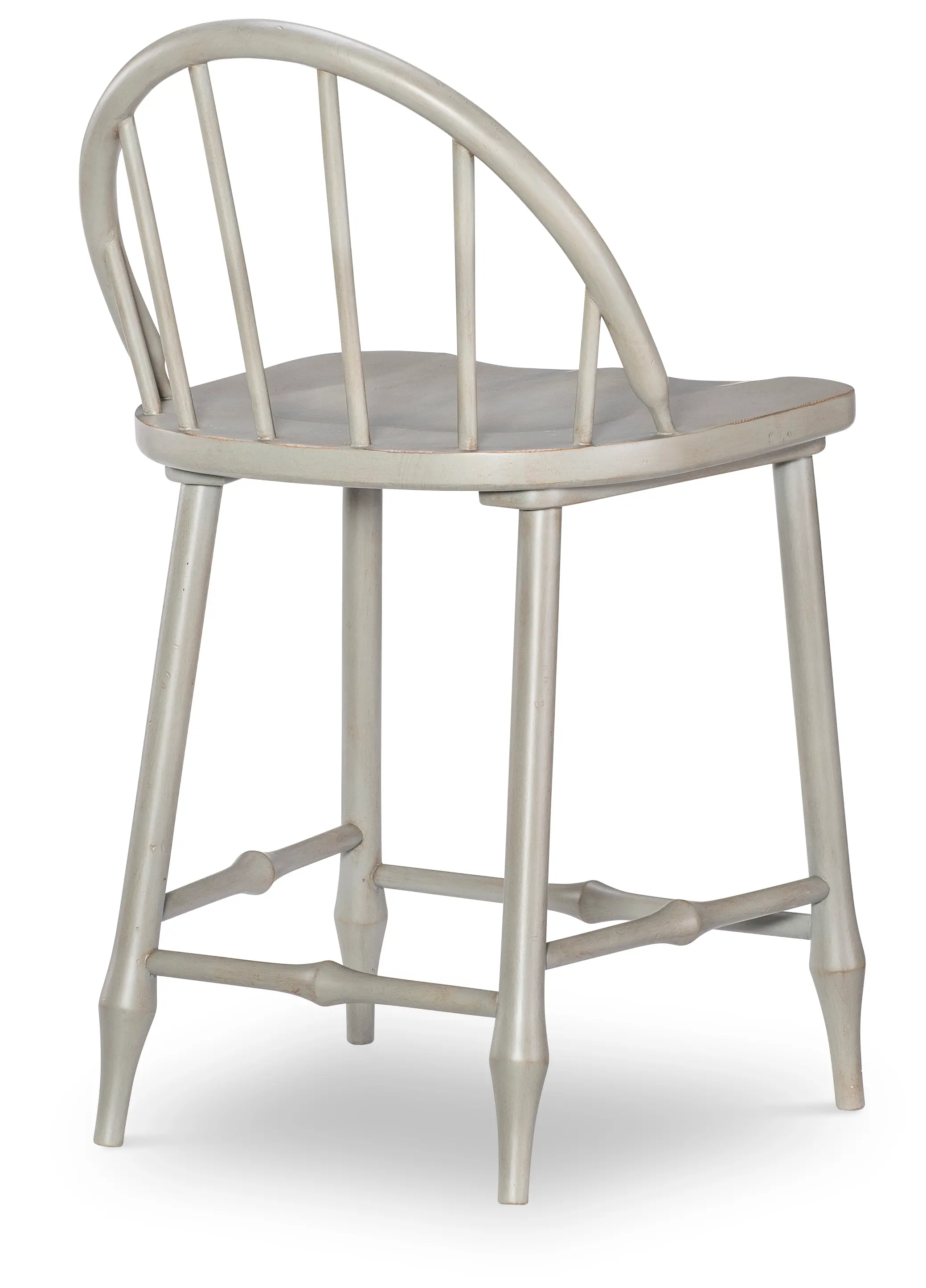 Country Living Moss Green Windsor Counter Height Stool-8