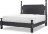Country Living Black Queen Post Bed