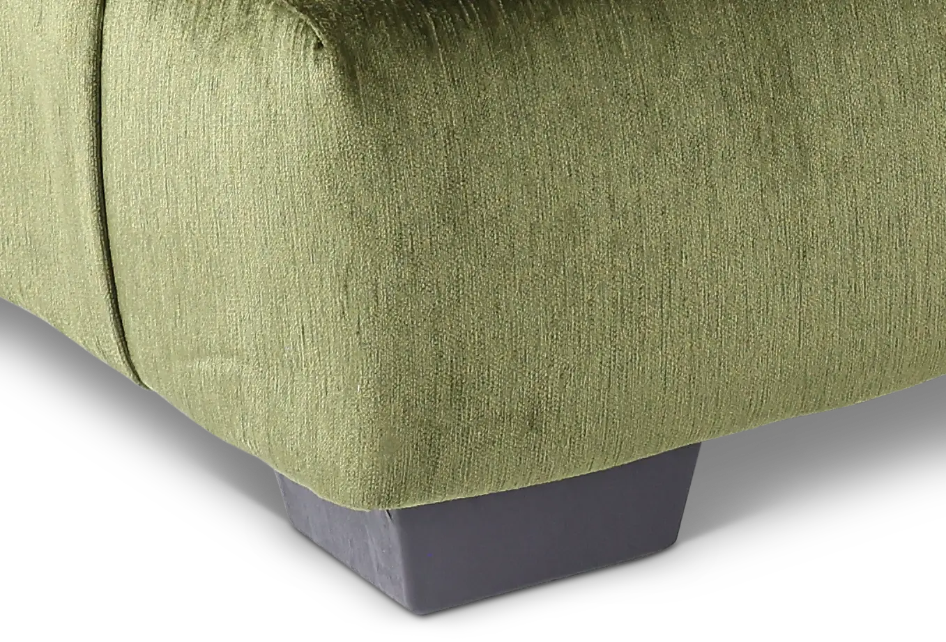 Pine Green 3-Piece Sectional-5