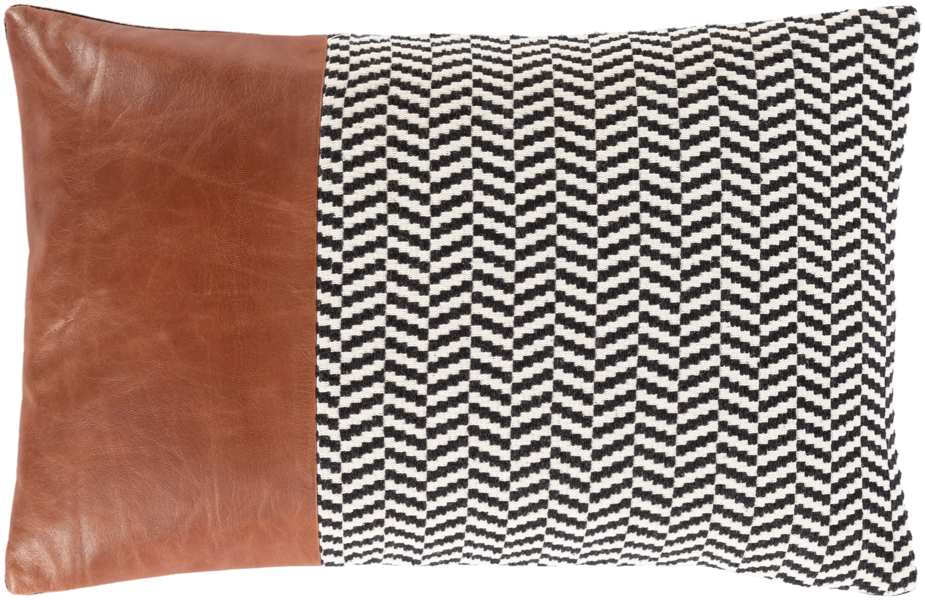 FNA0021320P Fiona Black and Brown Lumbar Pillow-1