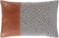 FNA0021320P Fiona Black and Brown Lumbar Pillow