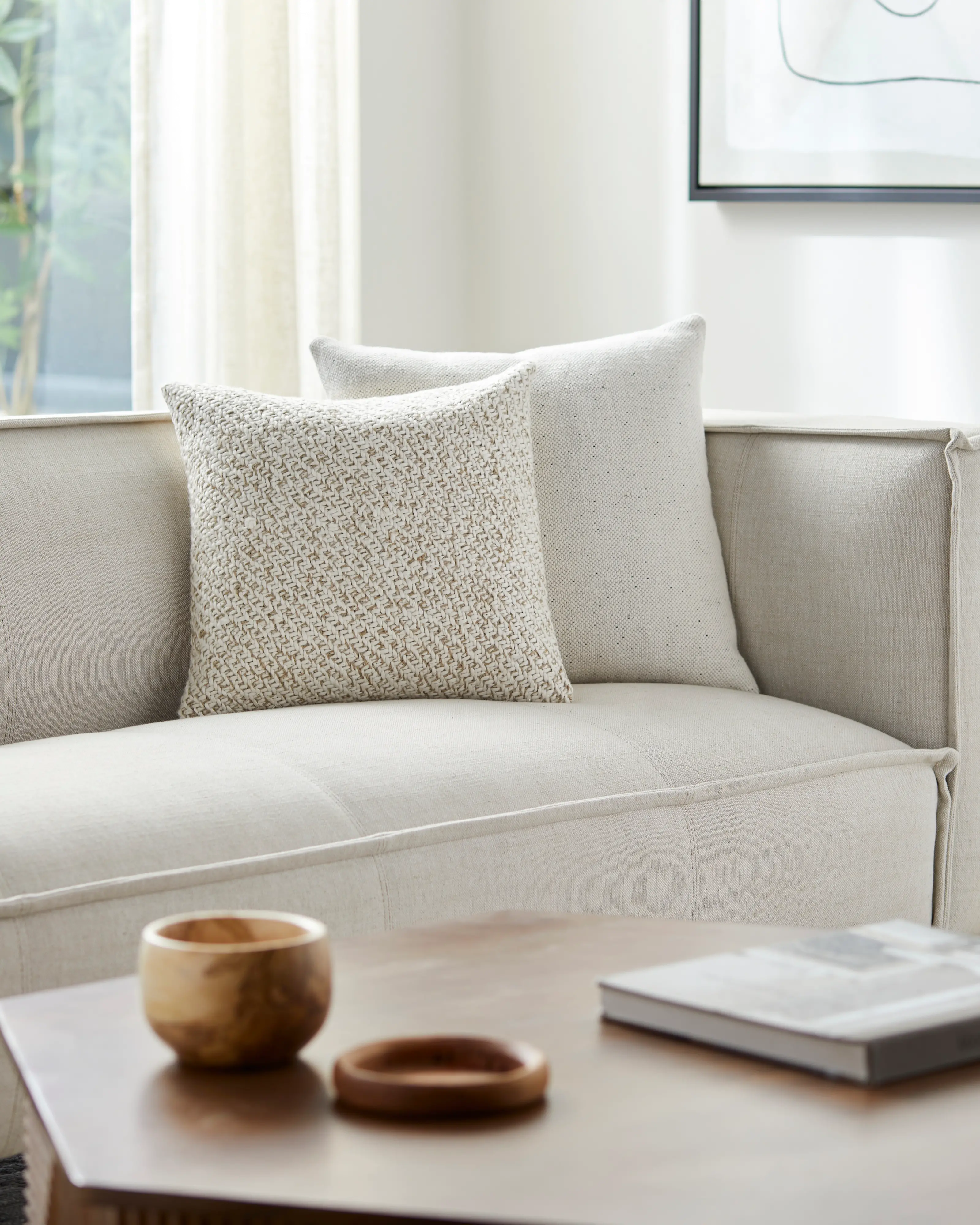 RNL00112020P Rannell Tan and Cream Accent Pillow-2