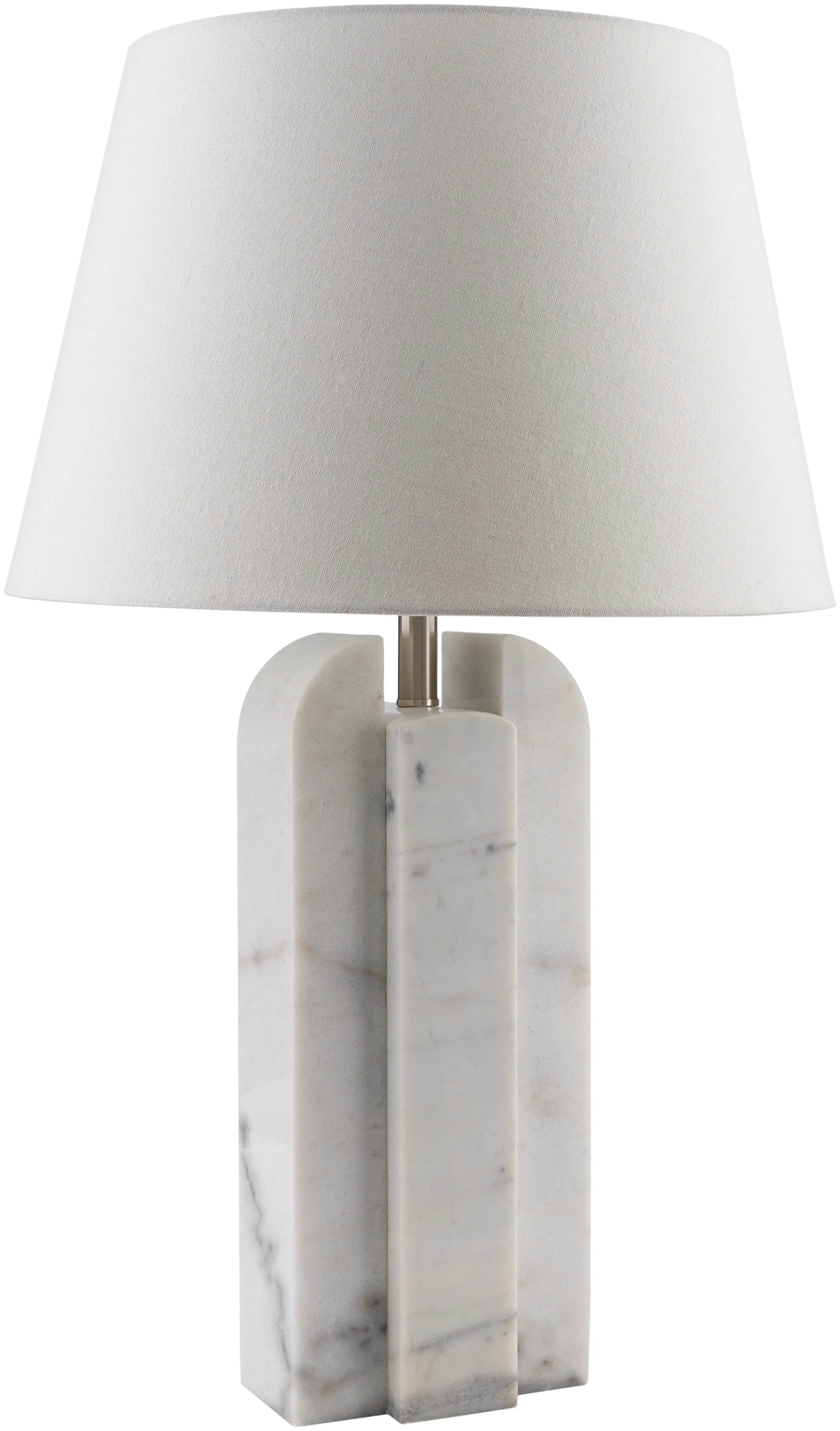 TLD002 Tallado White Marble Table Lamp-1