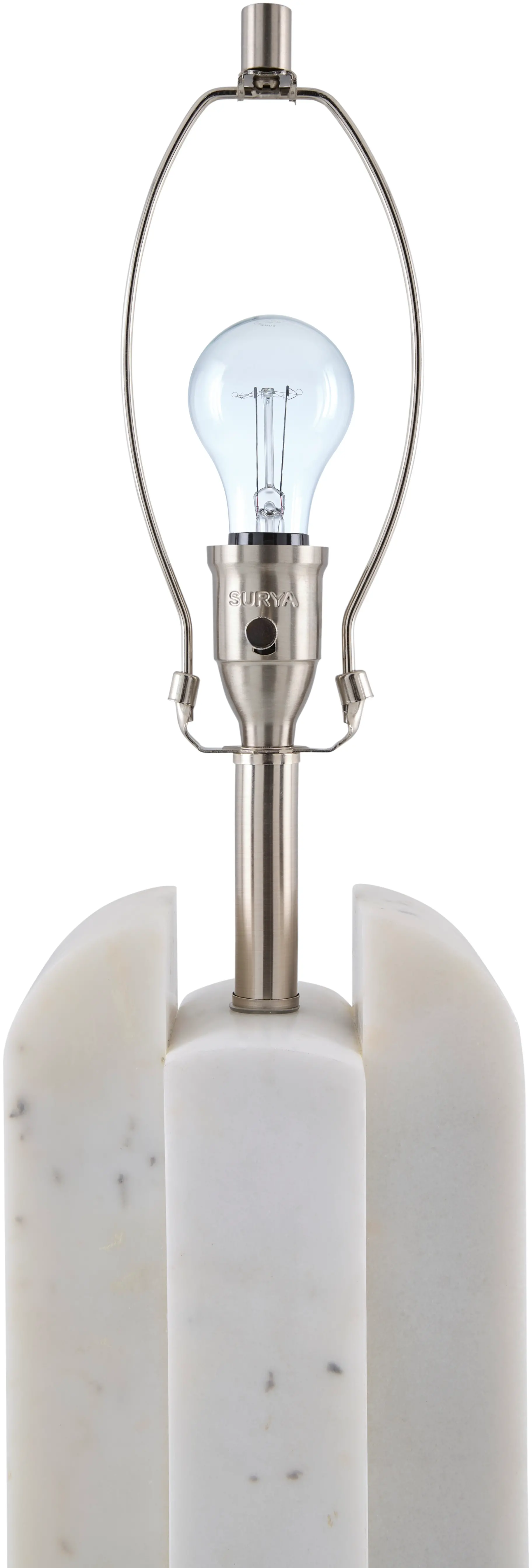 TLD002 Tallado White Marble Table Lamp-4