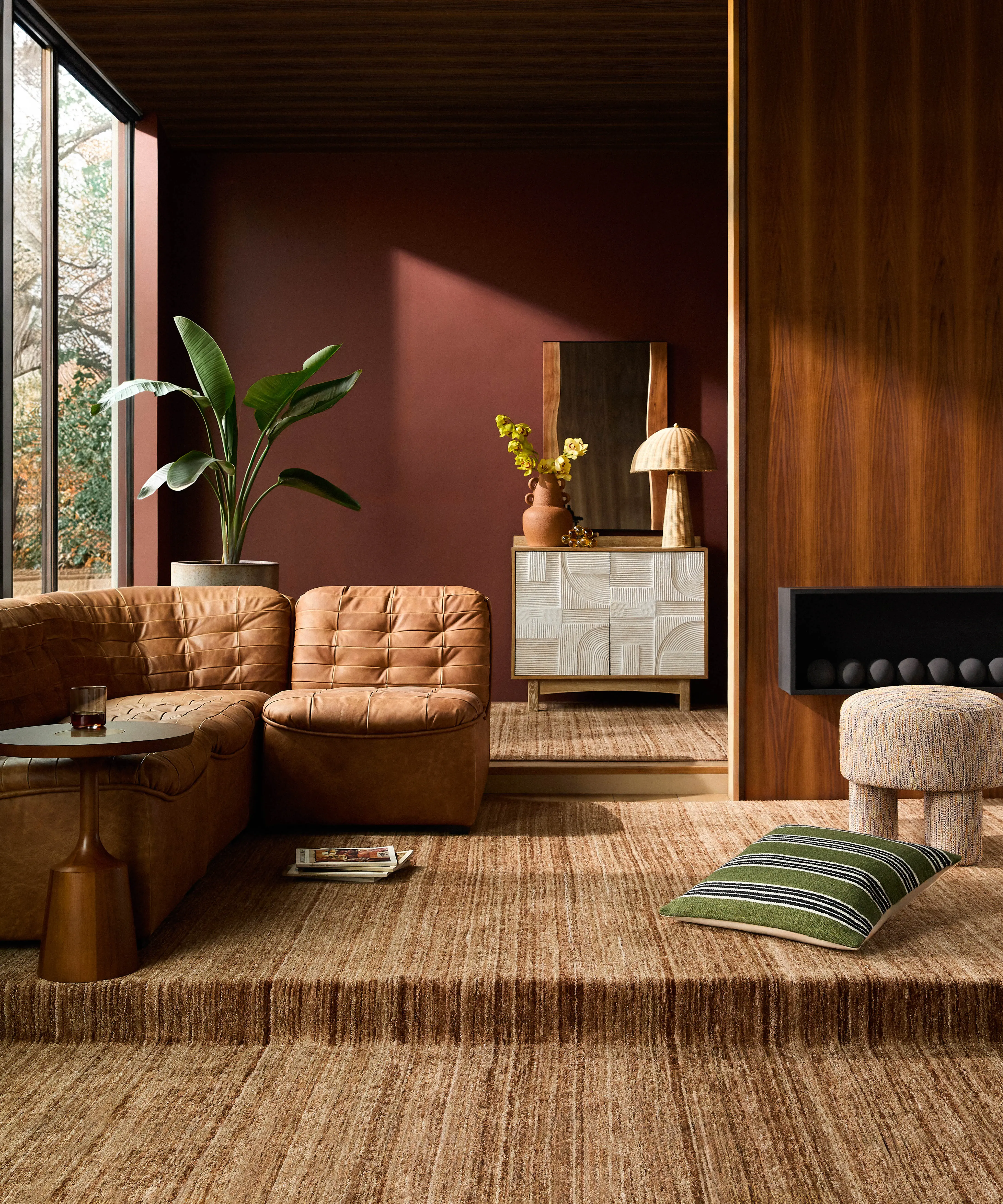 WLE001191919 Welly 19  Tan Ottoman-2