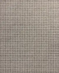 CED01AL/CHARCOAL/IVORY/5X8/RUG Cedar 5 x 8 Charcoal and Ivory Plaid Area Rug