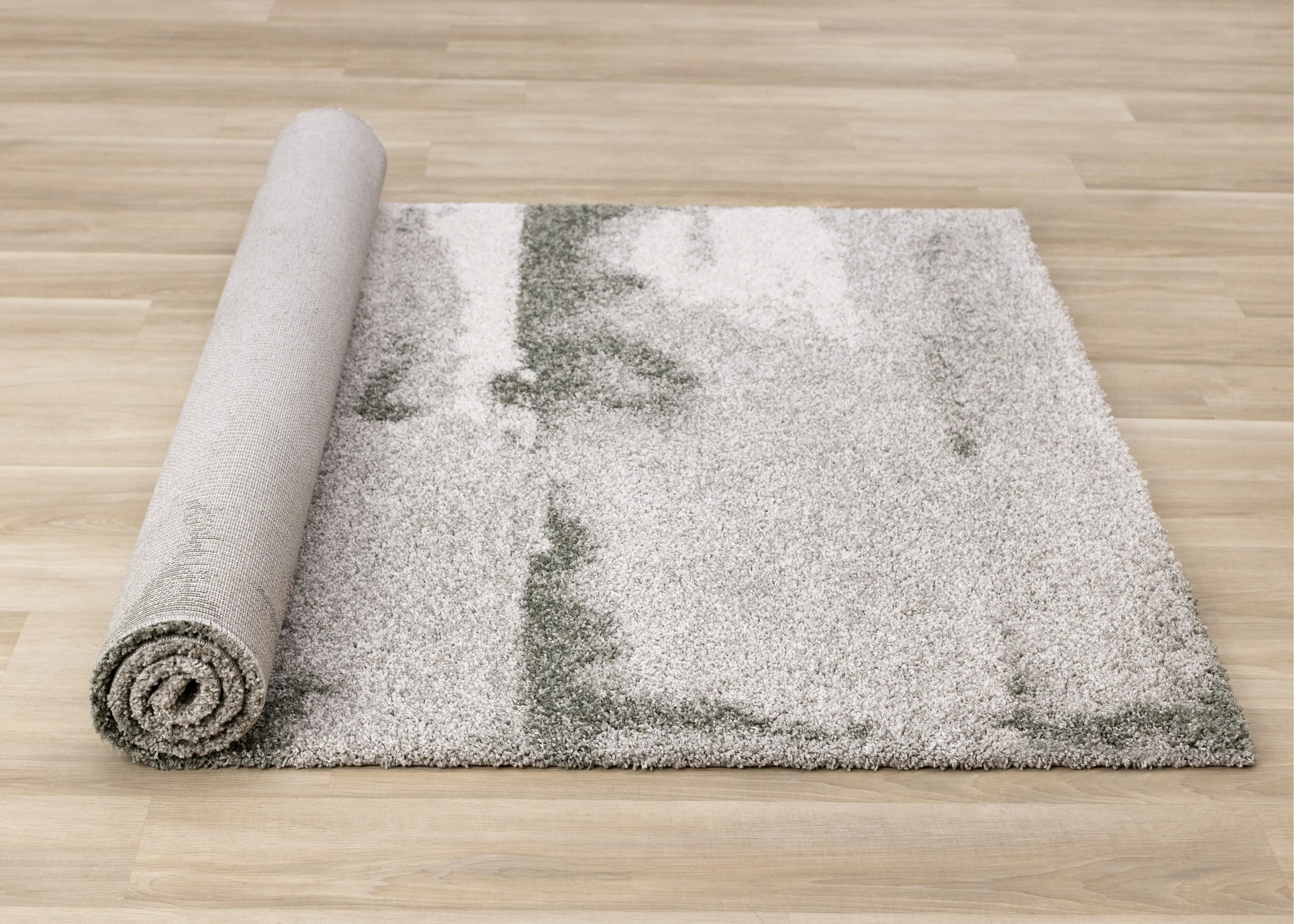 Mora 5 x 8 Gray and Green Area Rug-4