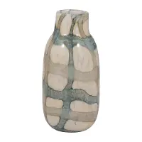 Flouressa Blue 13  Glass Vase