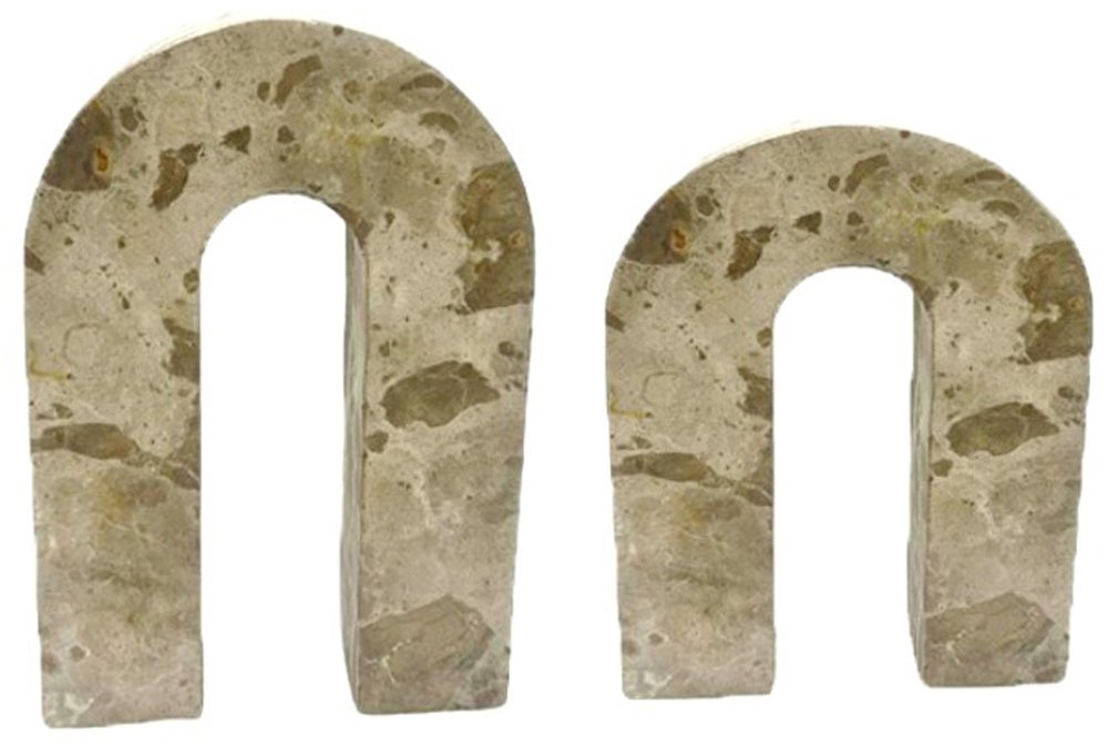 Pompano Beige Marble Arches Decor