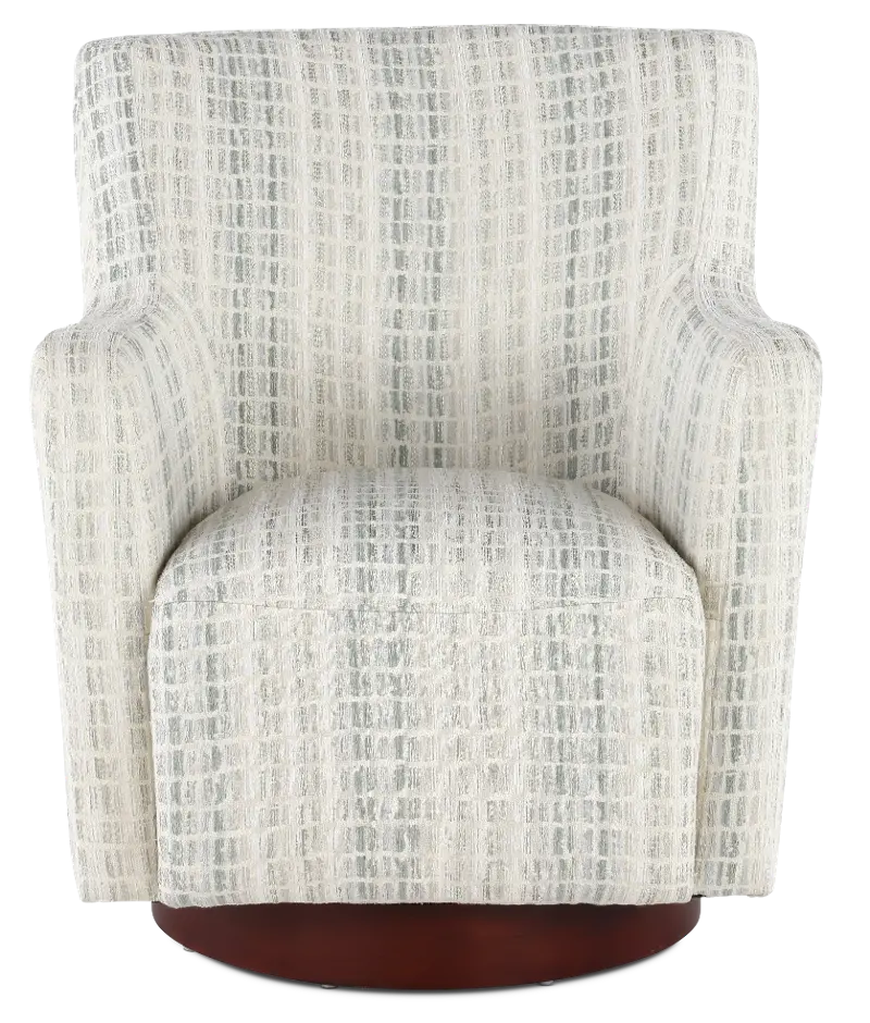 Clara Gray Mist Swivel Chair