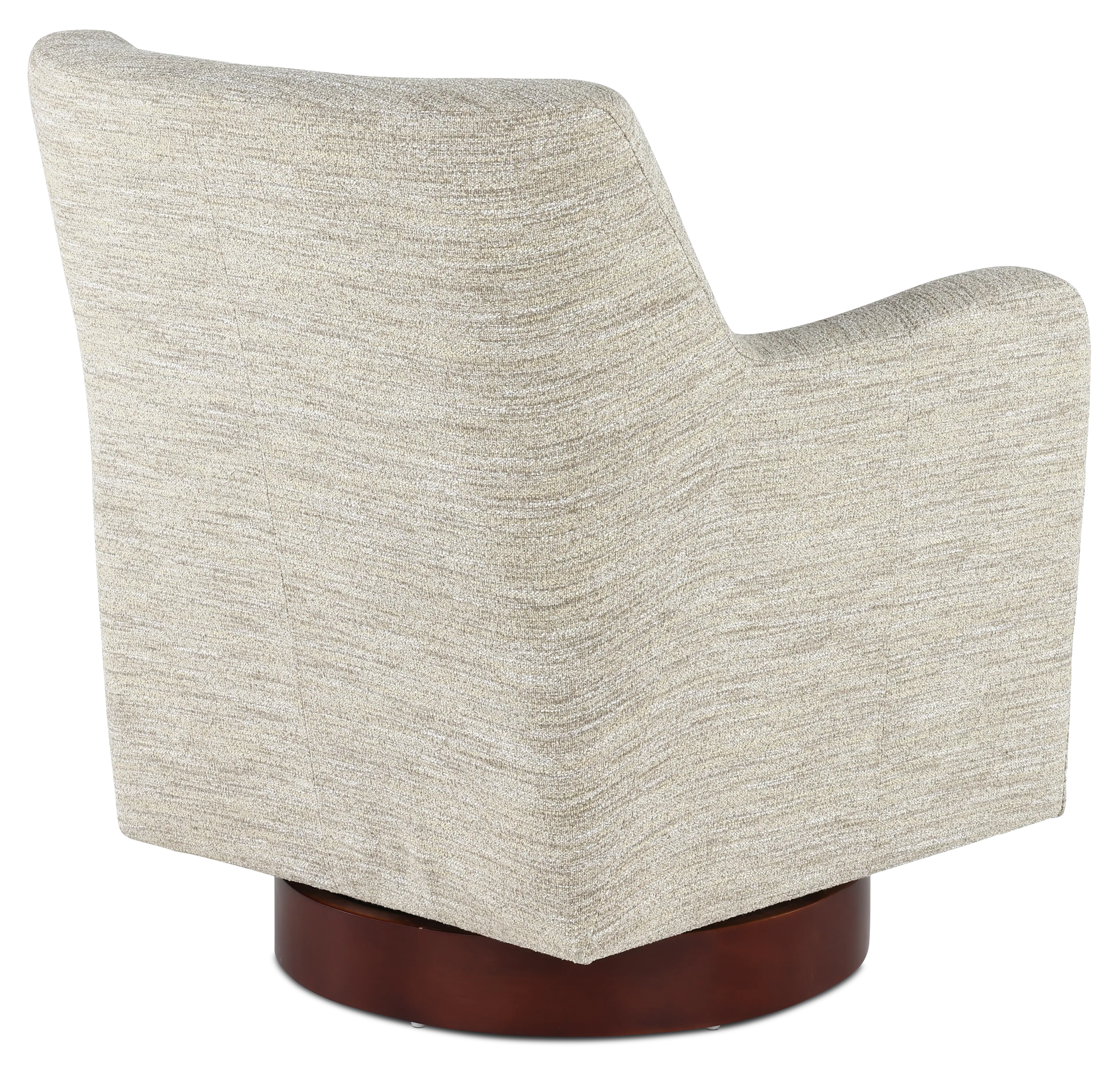 Clara Speckled Tan Swivel Chair-7