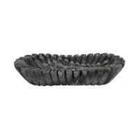 Arkin 16  Gray Wavy Marble Bowl