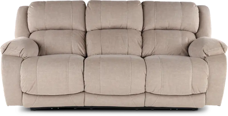Port Arthur Khaki Power Reclining Sofa