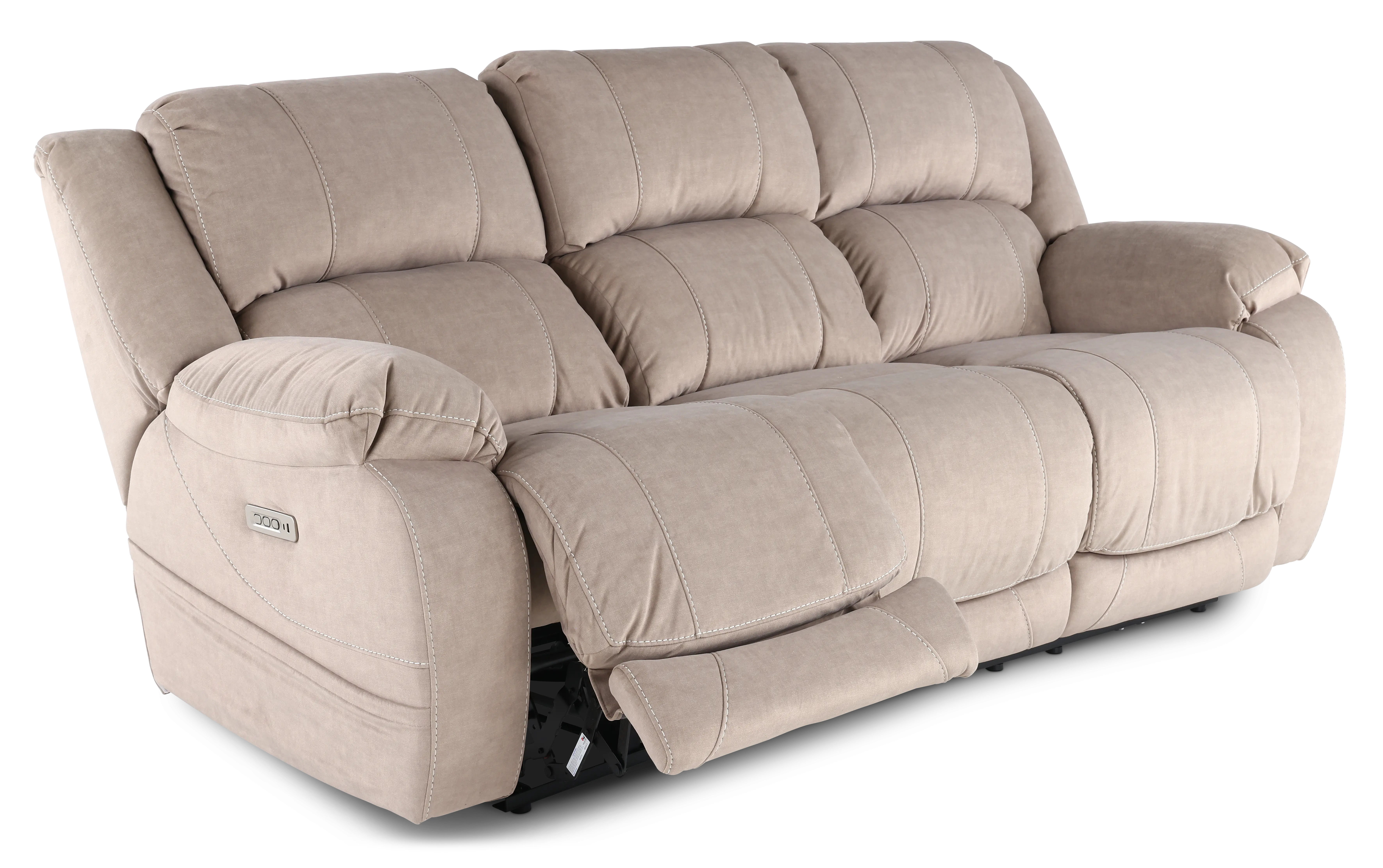 Port Arthur Khaki Power Reclining Sofa-5