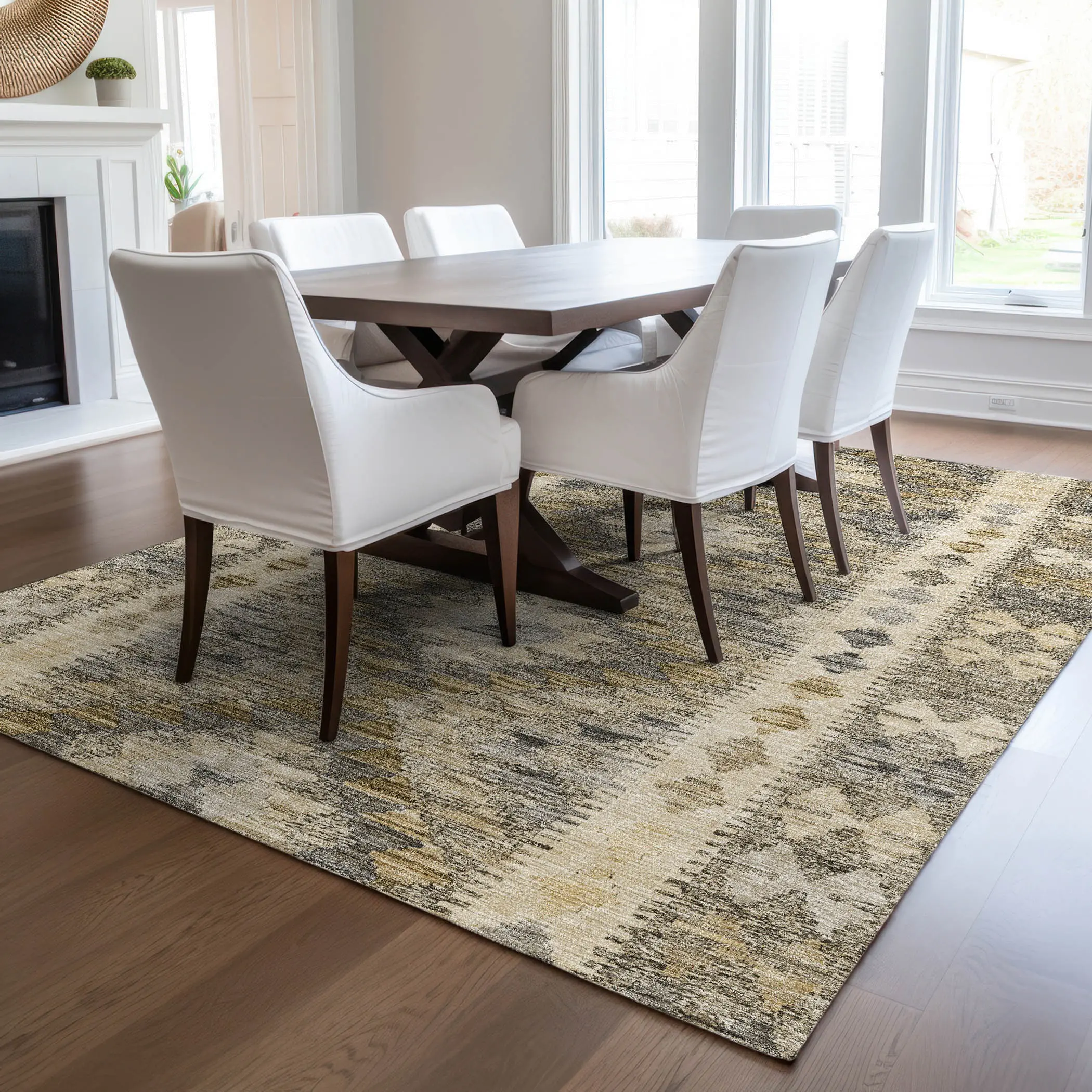 SL13BG5X8 Solace 5 x 8 Beige Area Rug-2