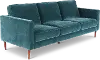 Fern Jade Blue Sofa