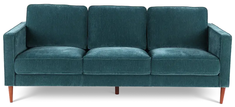 Fern Jade Blue Sofa