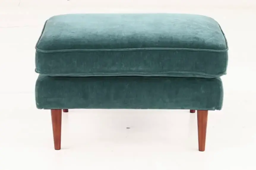 Fern Jade Blue Ottoman-7