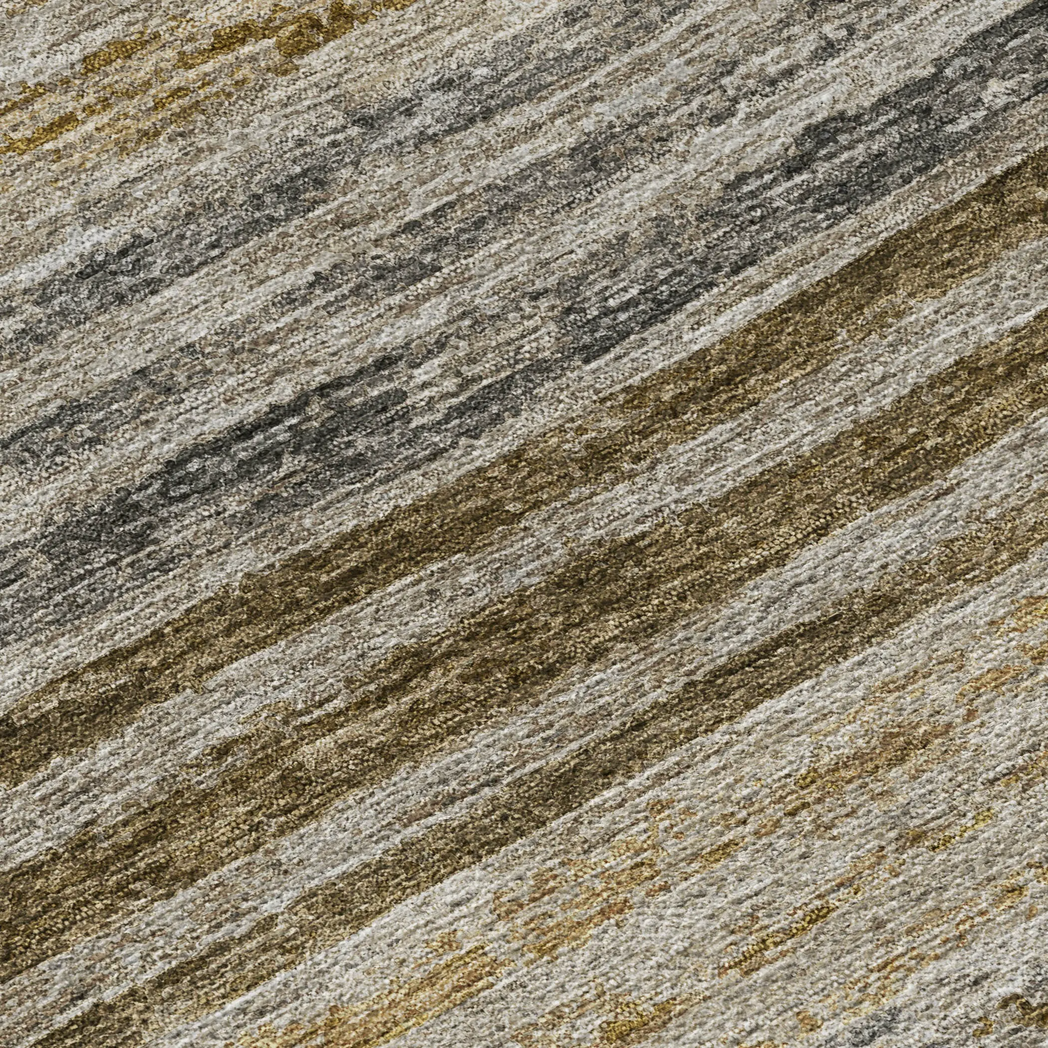 KJ4BR8X10 Karaj 8 x 10 Brown Area Rug-2