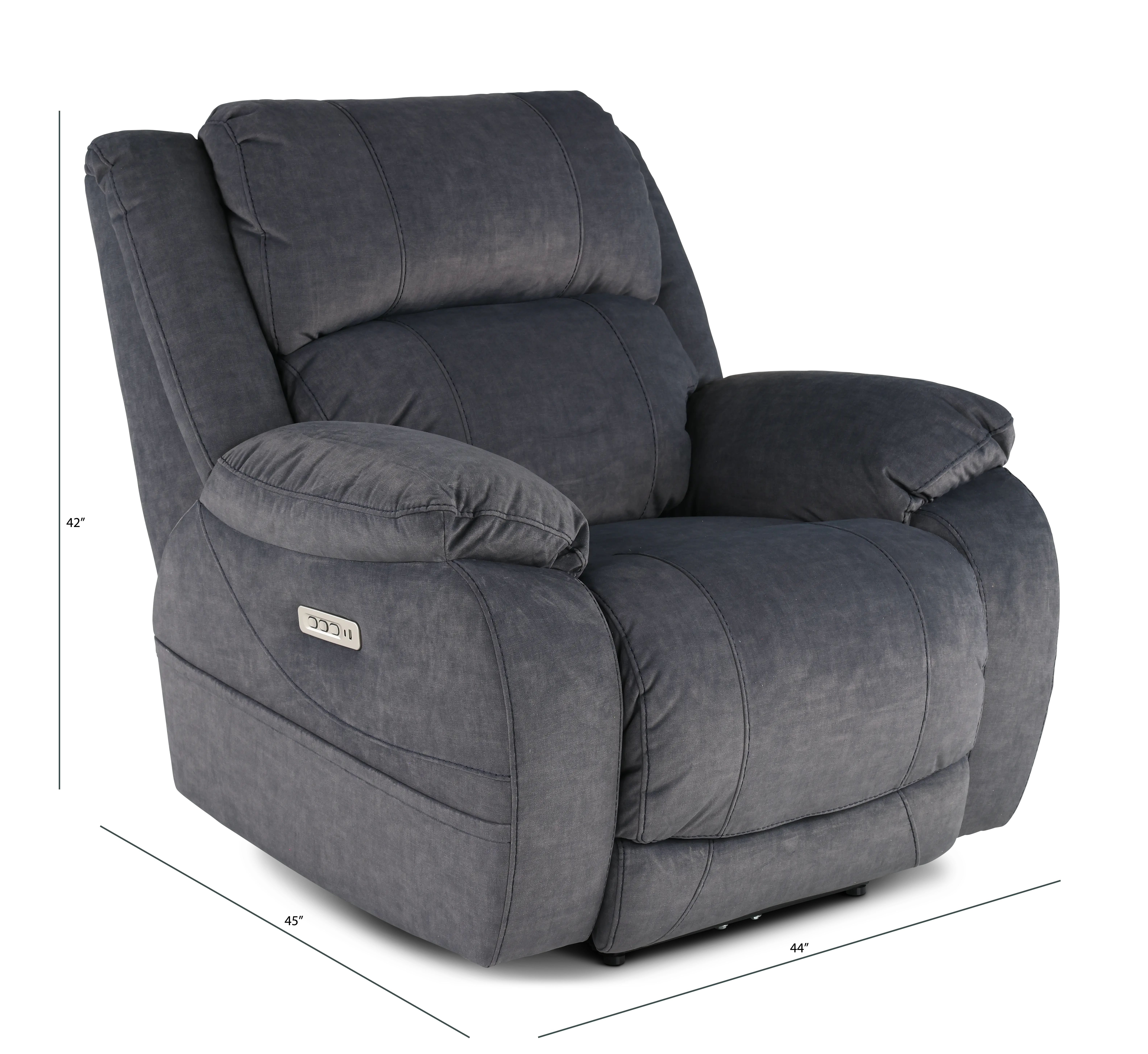 Port Arthur Gray Power Recliner-3