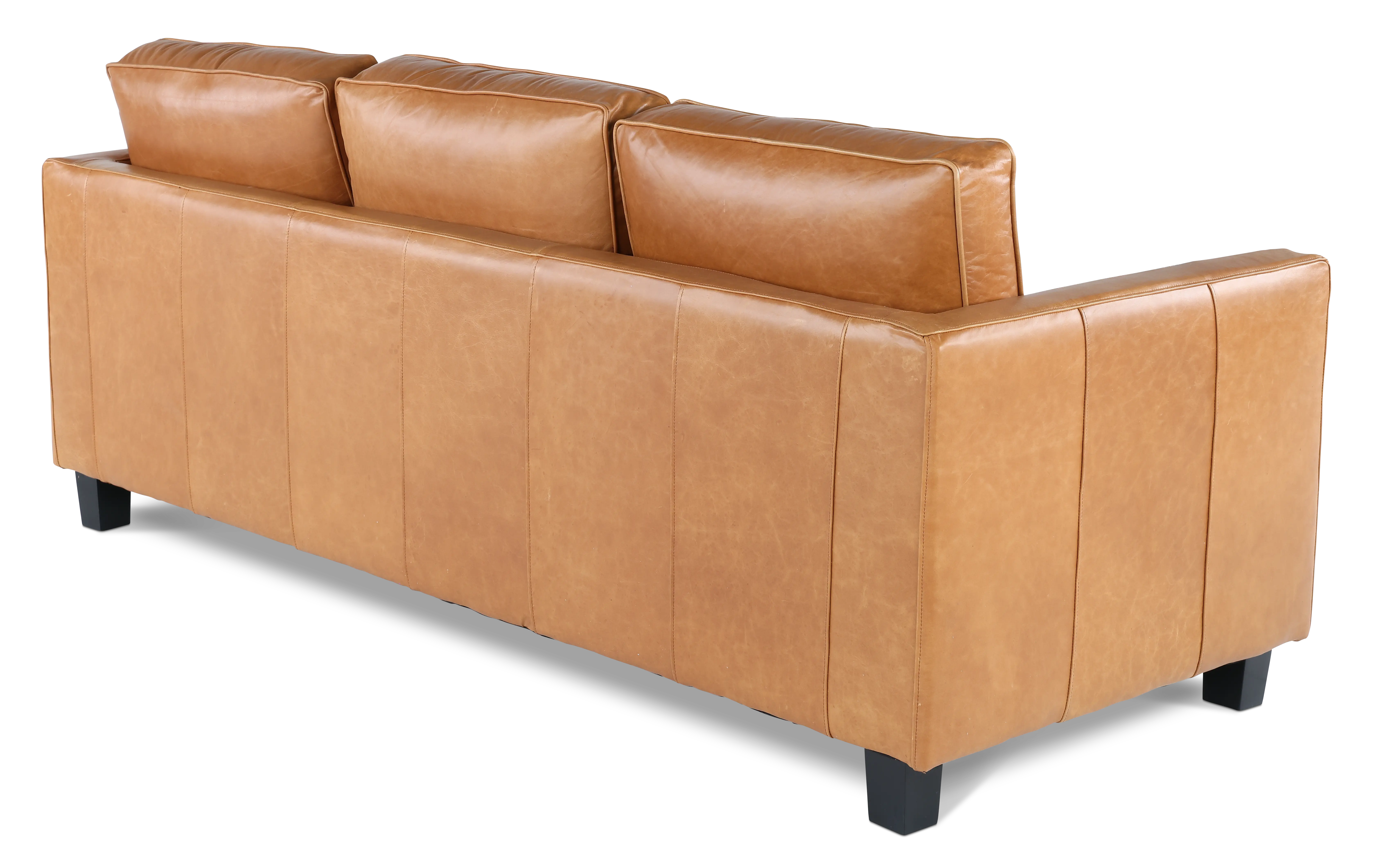 Winston Chestnut Brown Leather Sofa-1