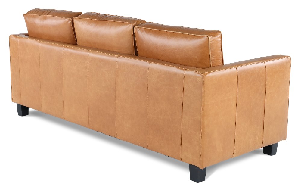 Winston Chestnut Brown Leather Sofa