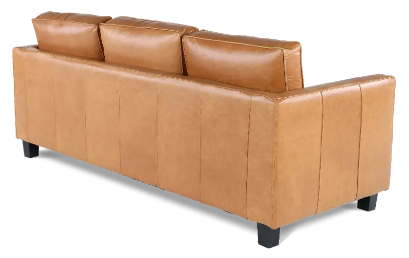 Winston Chestnut Brown Leather Sofa