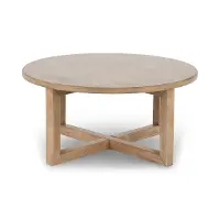 780-OT1011 Proximity Natural Round Coffee Table