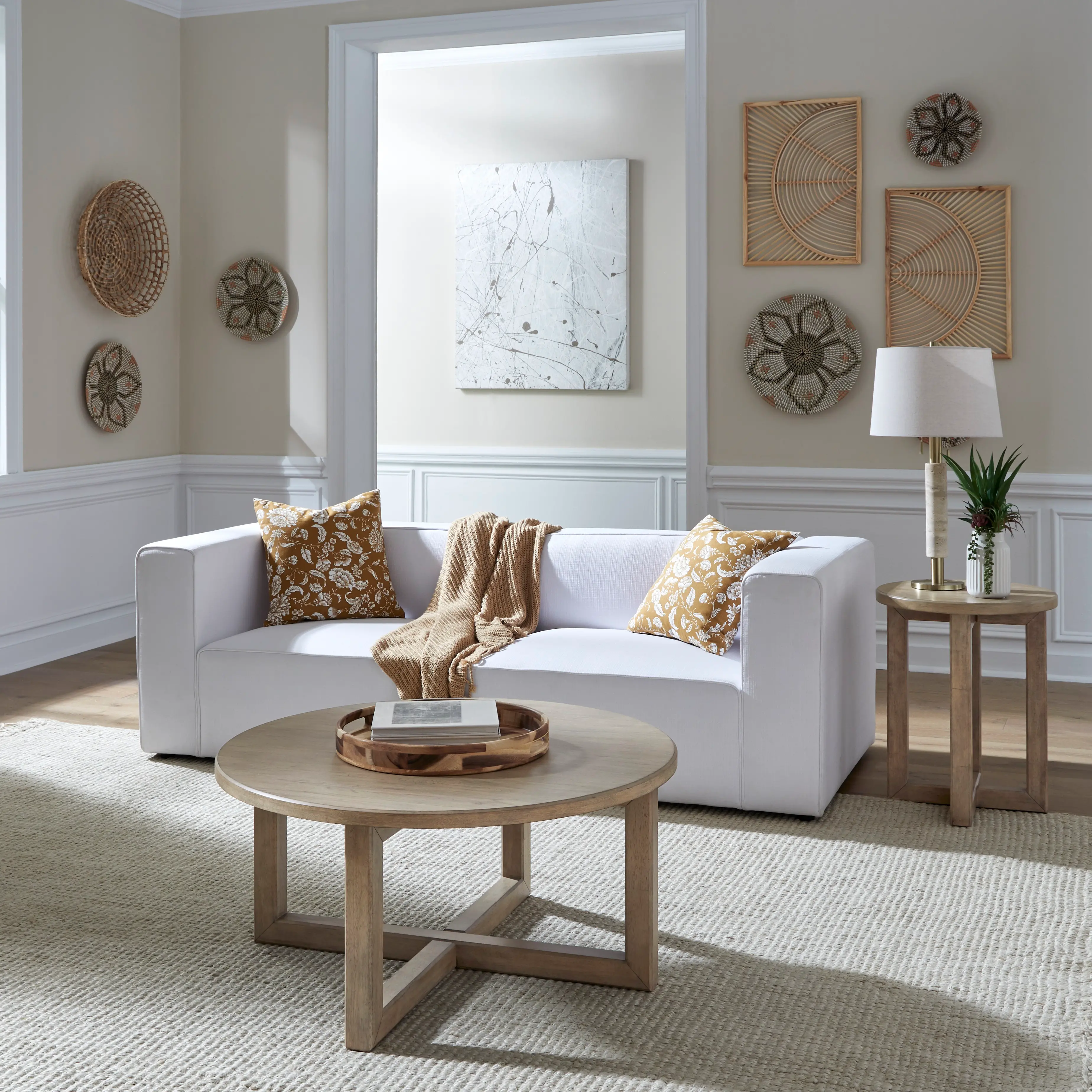 780-OT1011 Proximity Natural Round Coffee Table-9