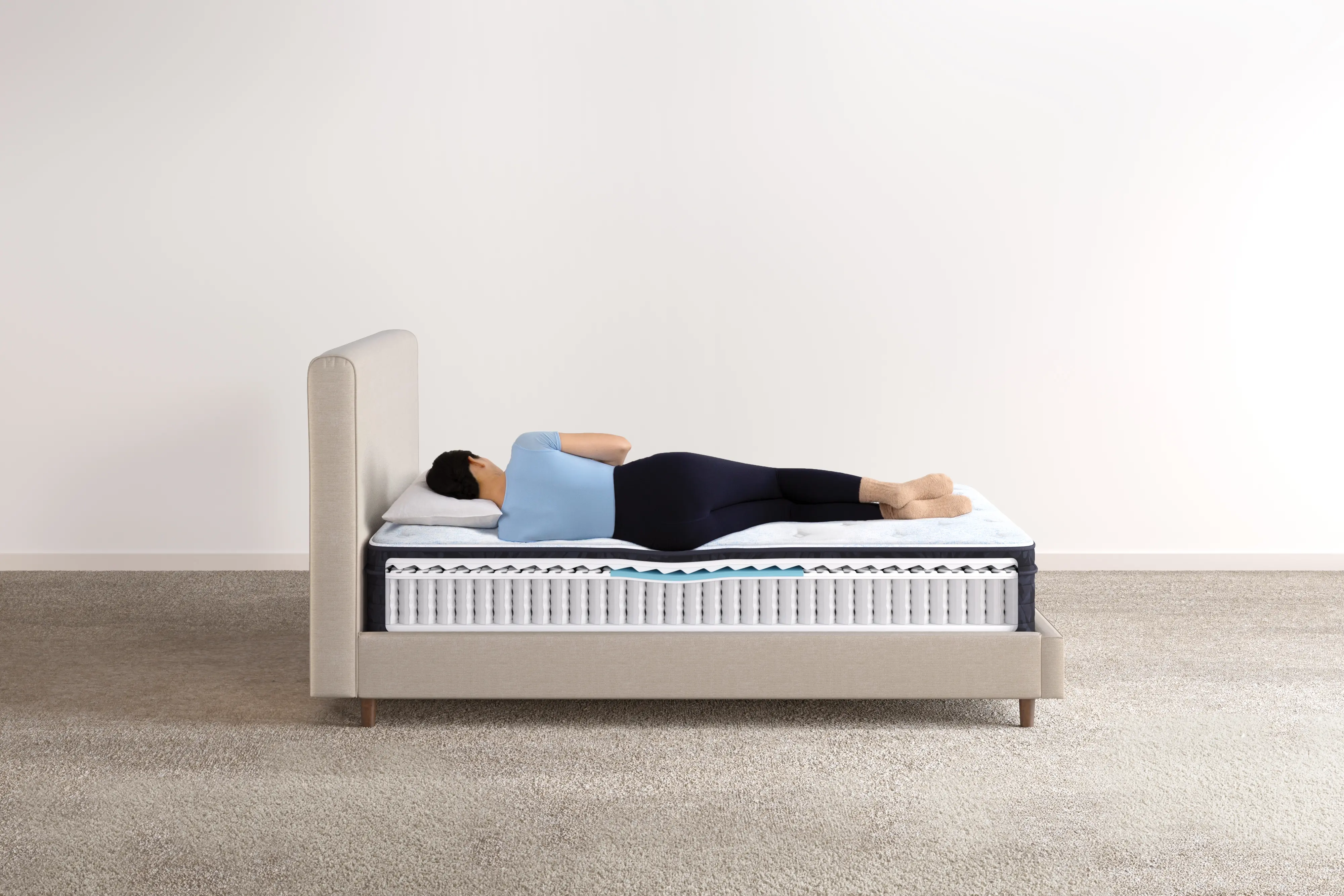 700716-3050 Serta Classic Dorian Plush Euro Top Queen Mattress-3
