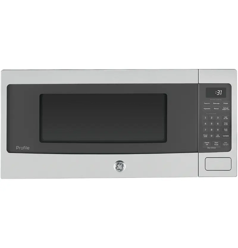 GE Profile 1.1 Cu Ft Countertop Microwave - Stainless Steel