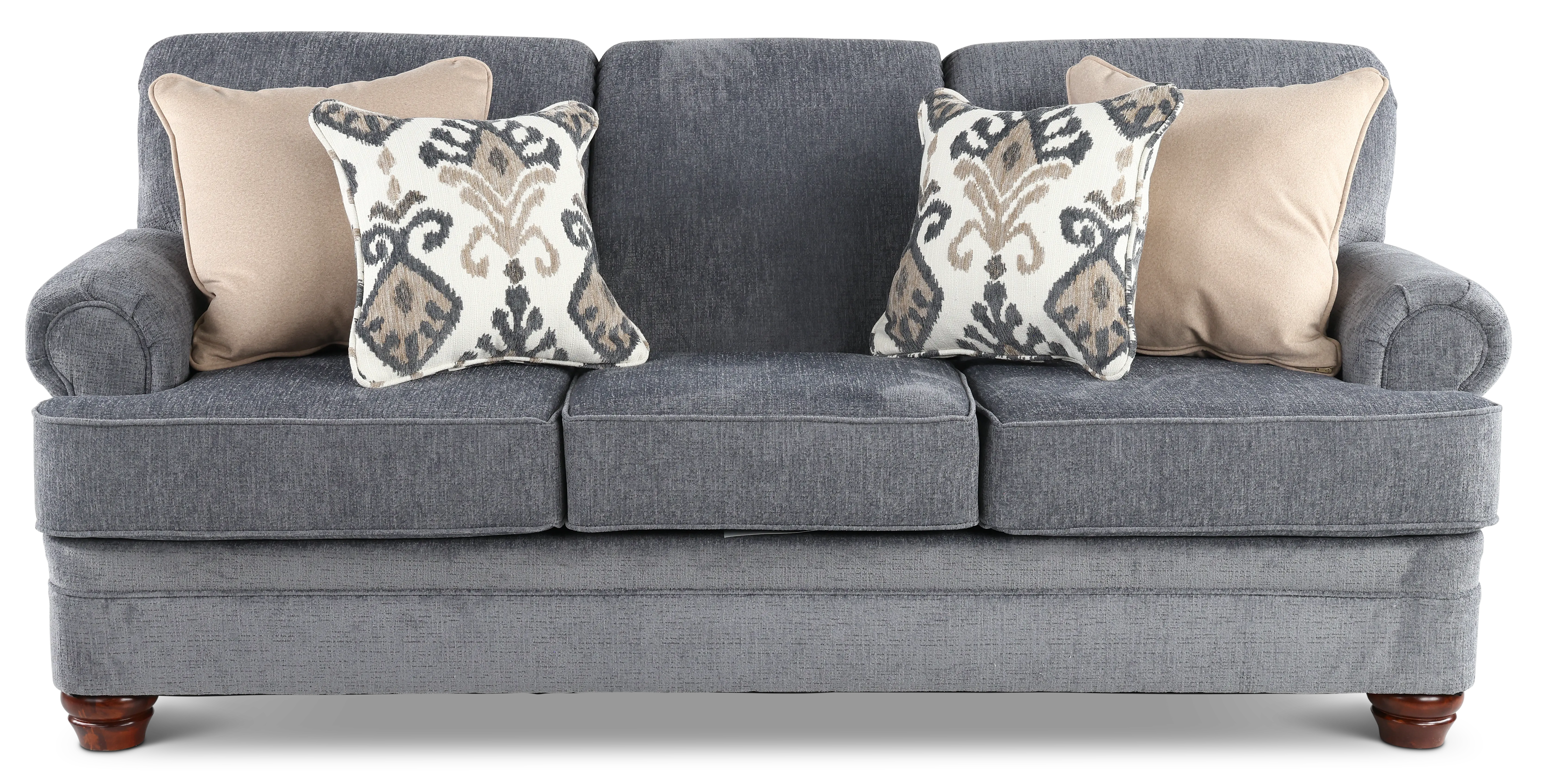 Wimbledon Pewter Gray Sofa-1