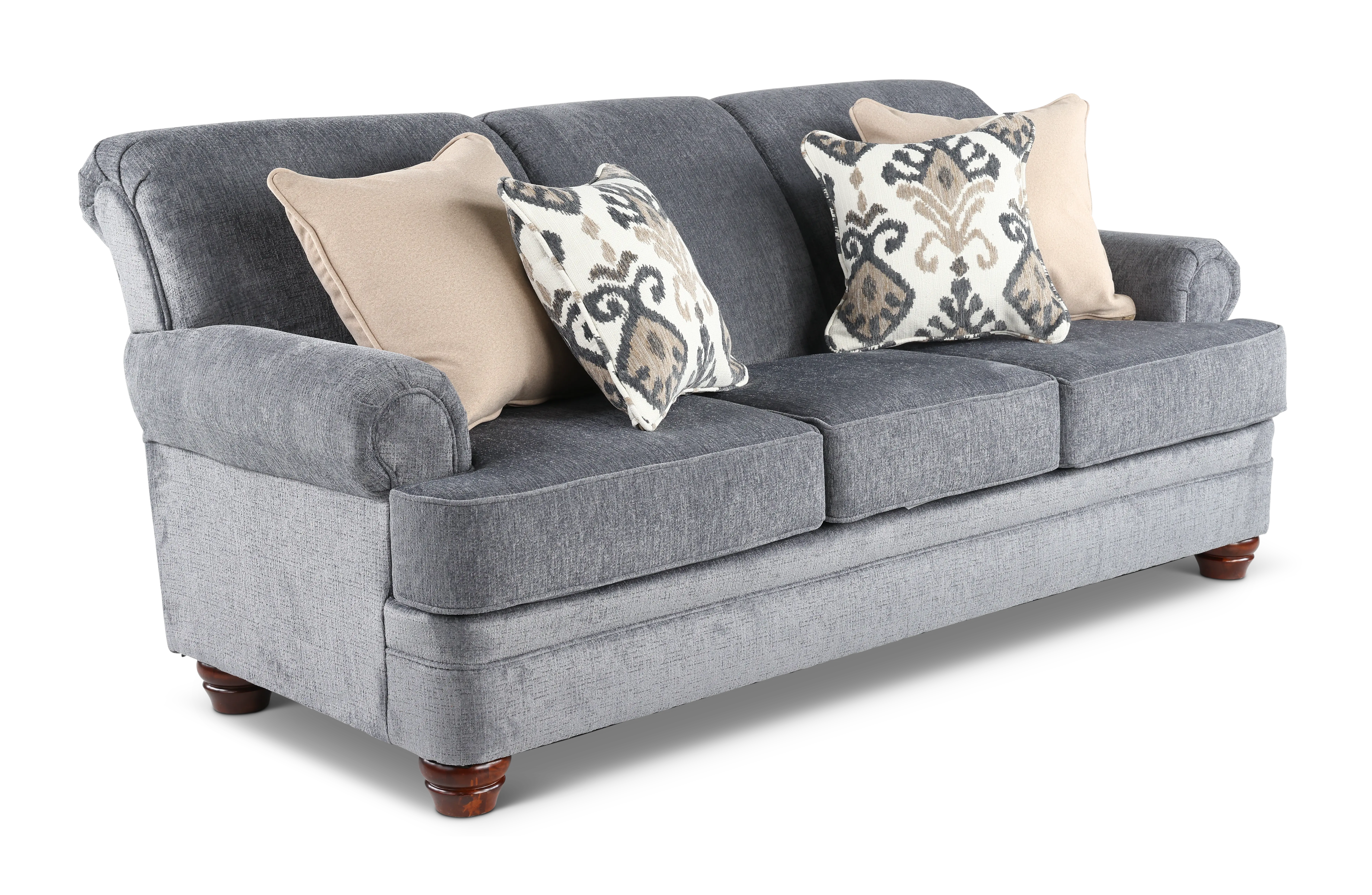 Wimbledon Pewter Gray Sofa-3