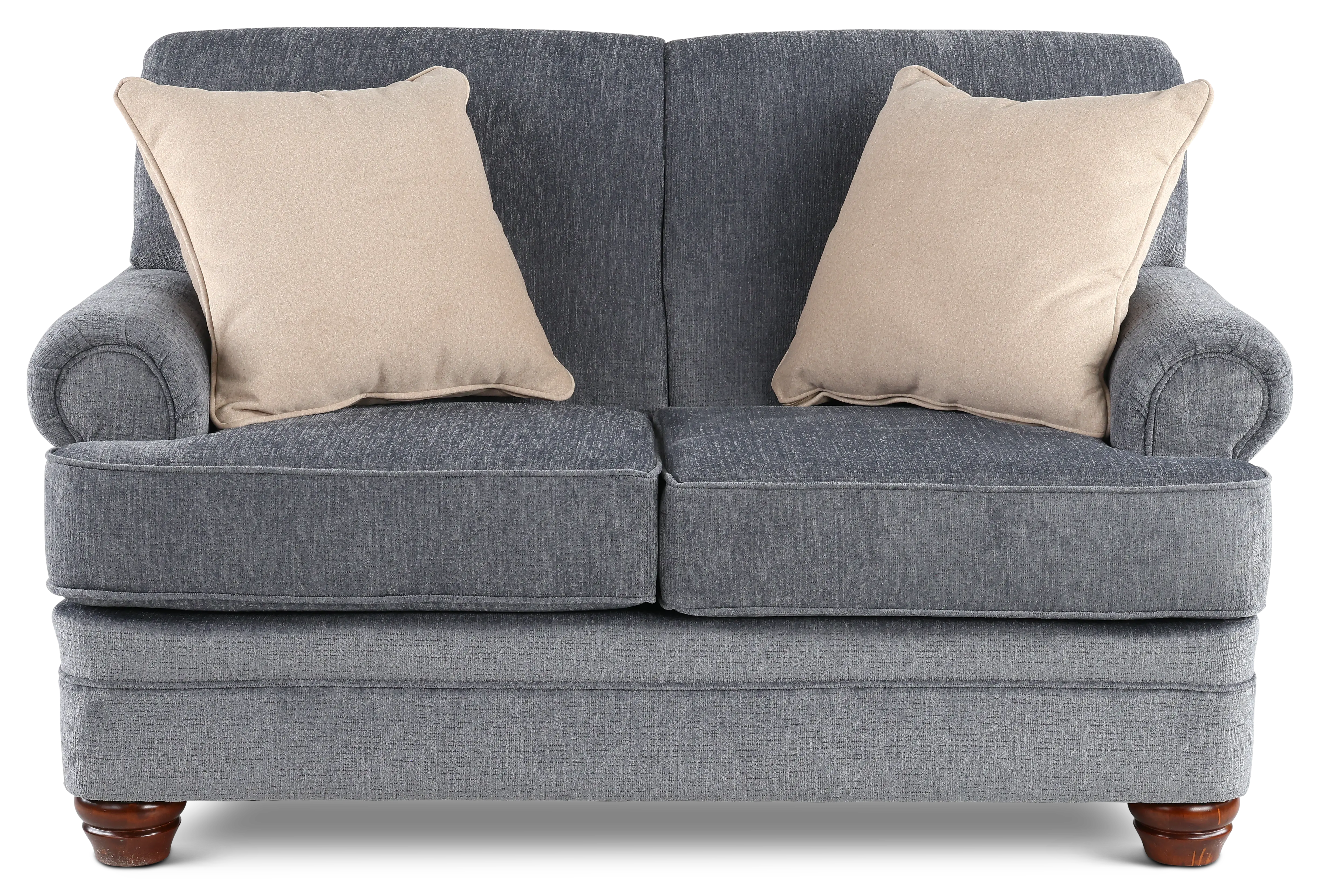Wimbledon Pewter Gray Loveseat-1