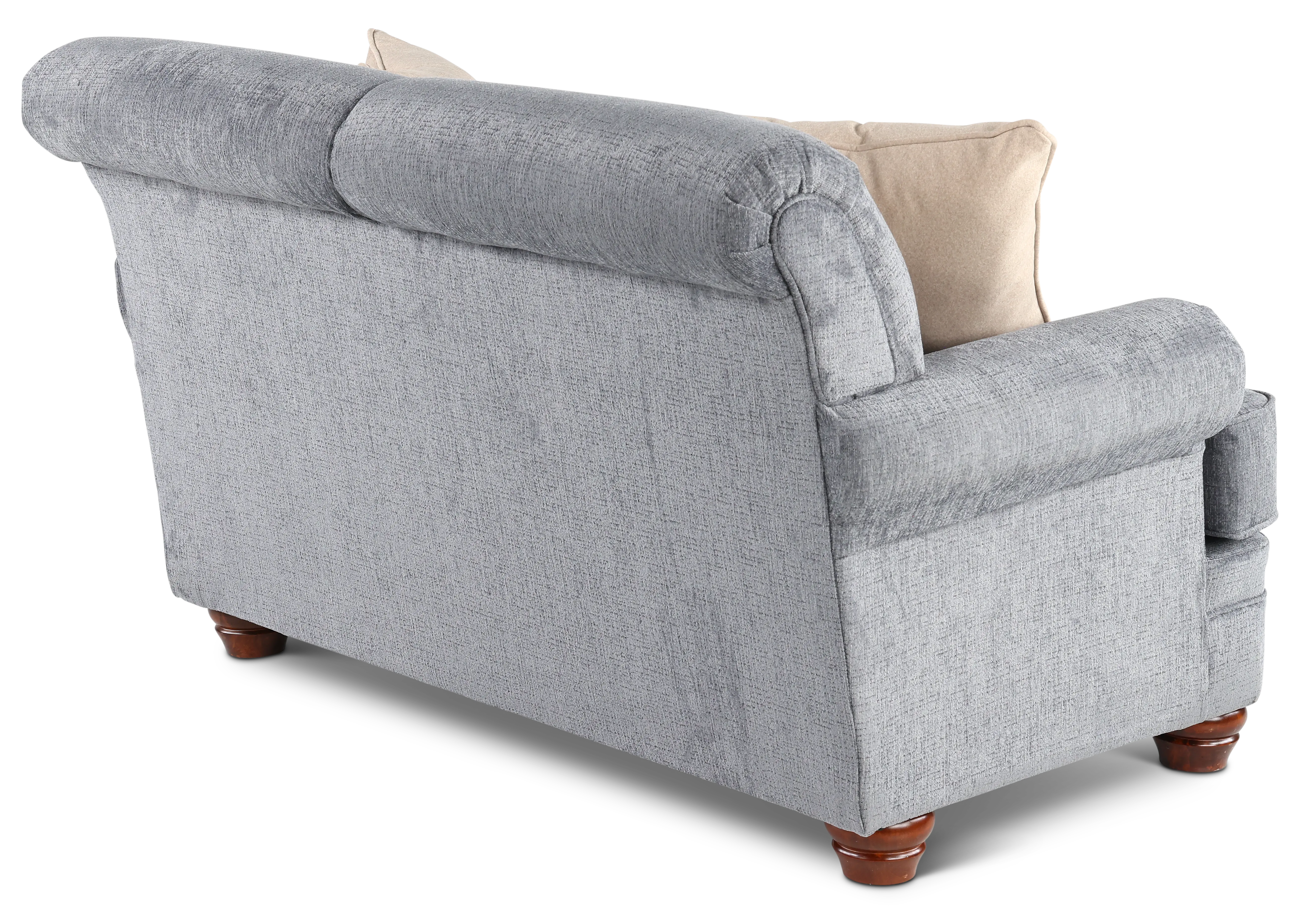 Wimbledon Pewter Gray Loveseat-5