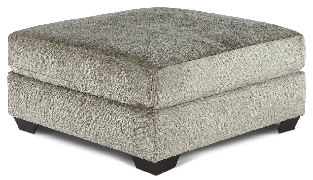Daniel Olive Green Peninsula Ottoman
