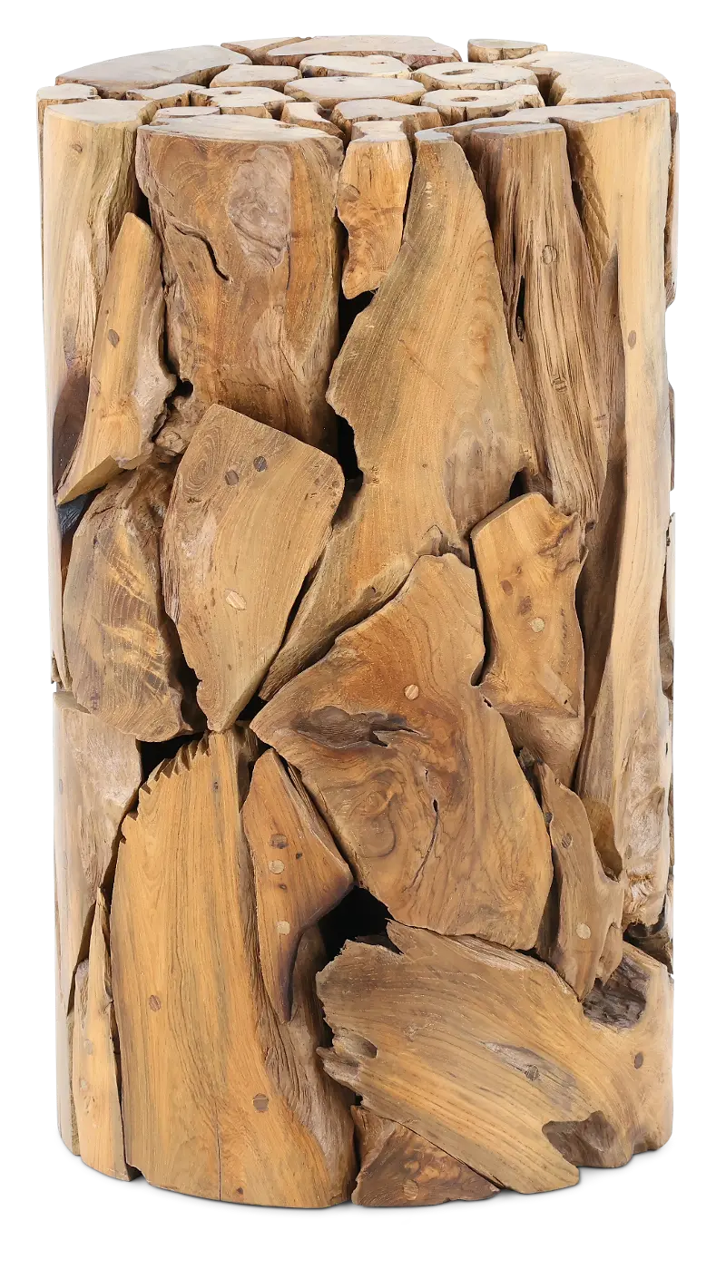 Ranting Brown End Table