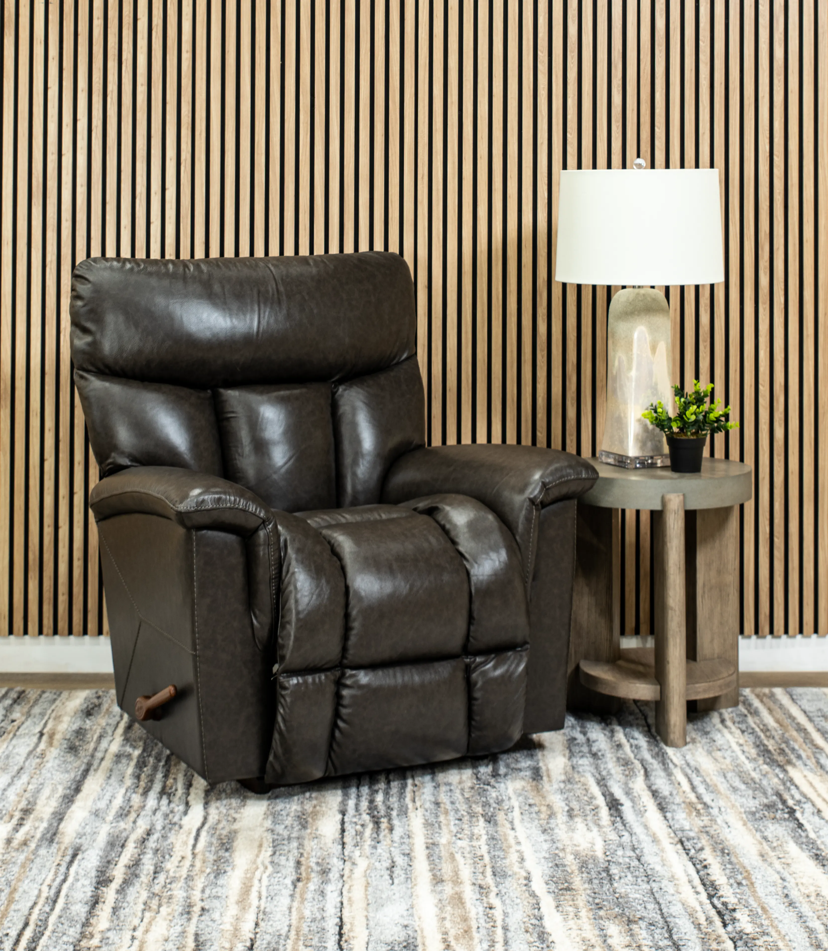 010-775/LB174858 Mateo Charcoal Leather Rocker Recliner-2