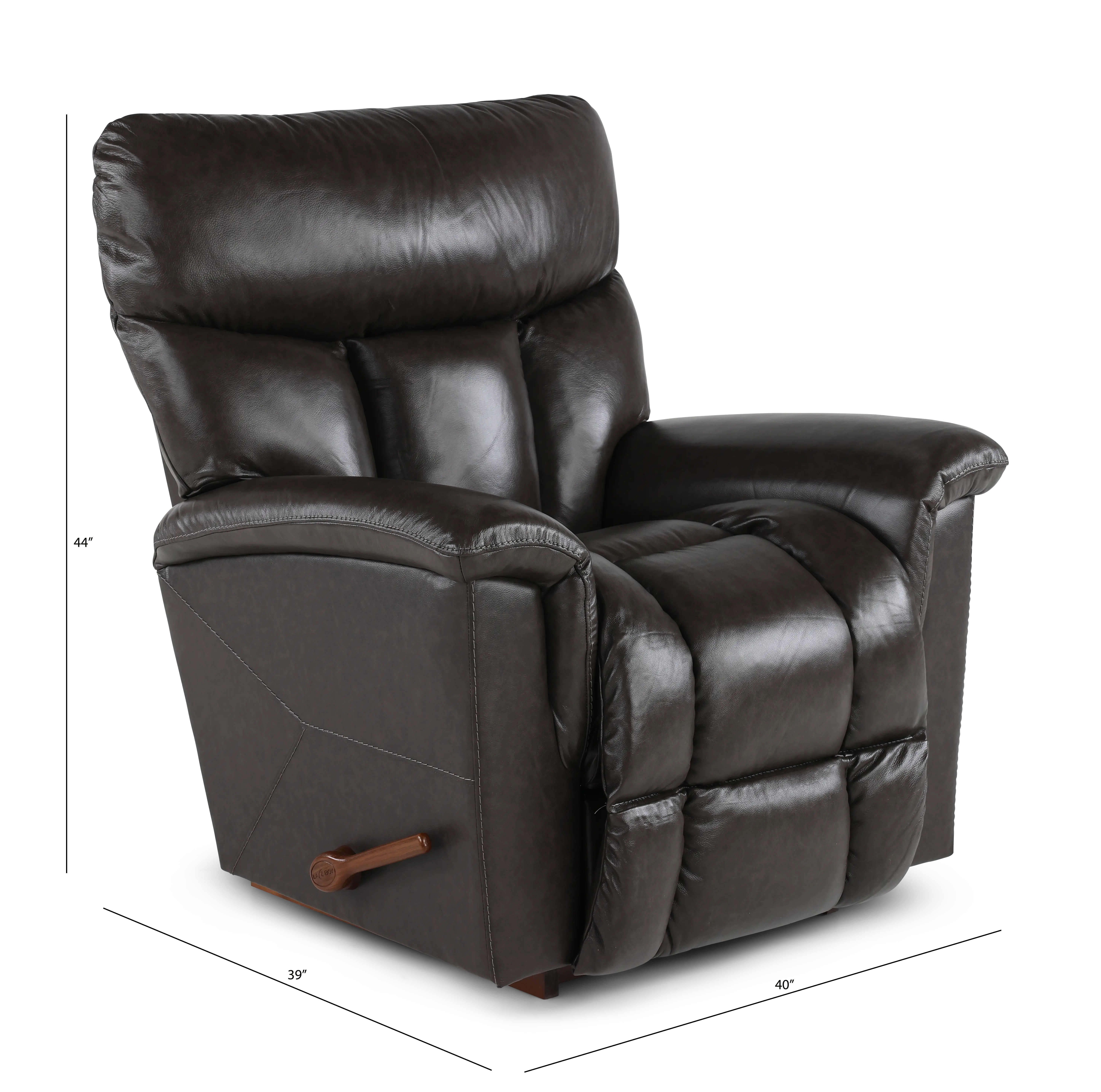 010-775/LB174858 Mateo Charcoal Leather Rocker Recliner-3