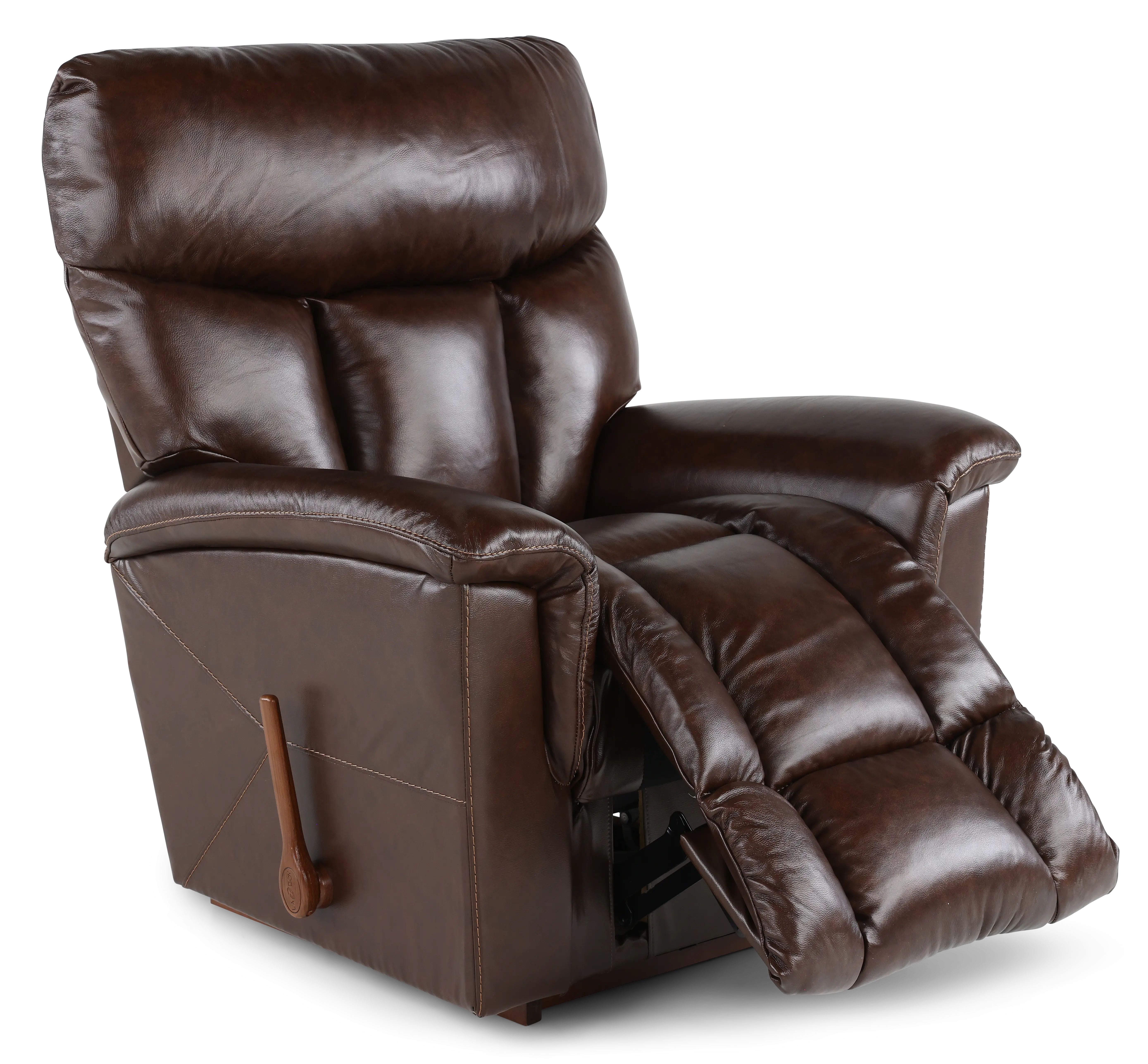 010-775/LB174877 Mateo Chocolate Leather Rocker Recliner-5