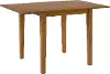 Maggie Brown Drop-Leaf Dining Table
