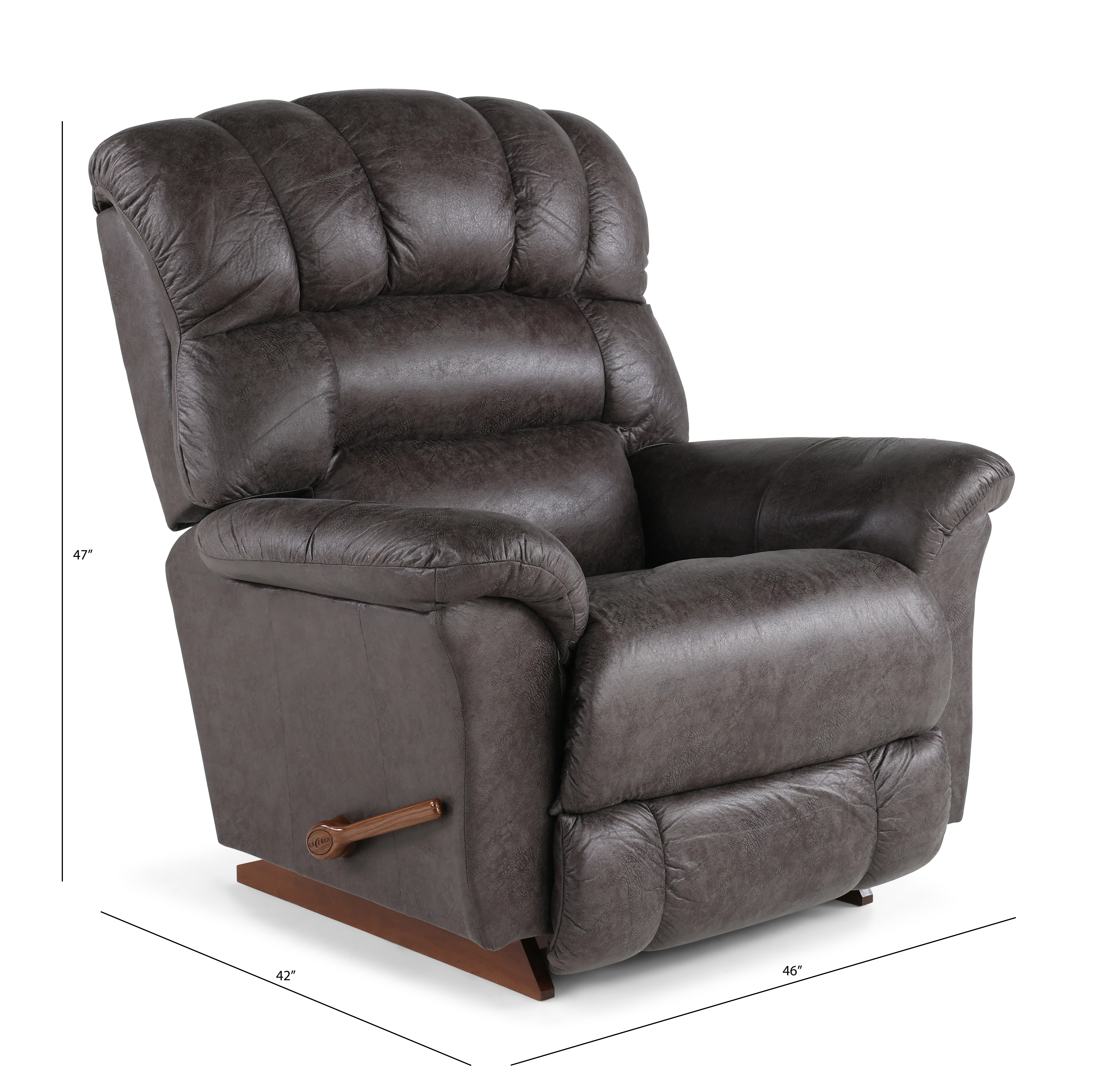 010-777/D126759 Randell Tar Black Rocker Recliner-4