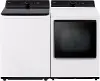 .LG-W/W-8405-ELE-PR LG 8405 Electric Washer and Dryer Set - White