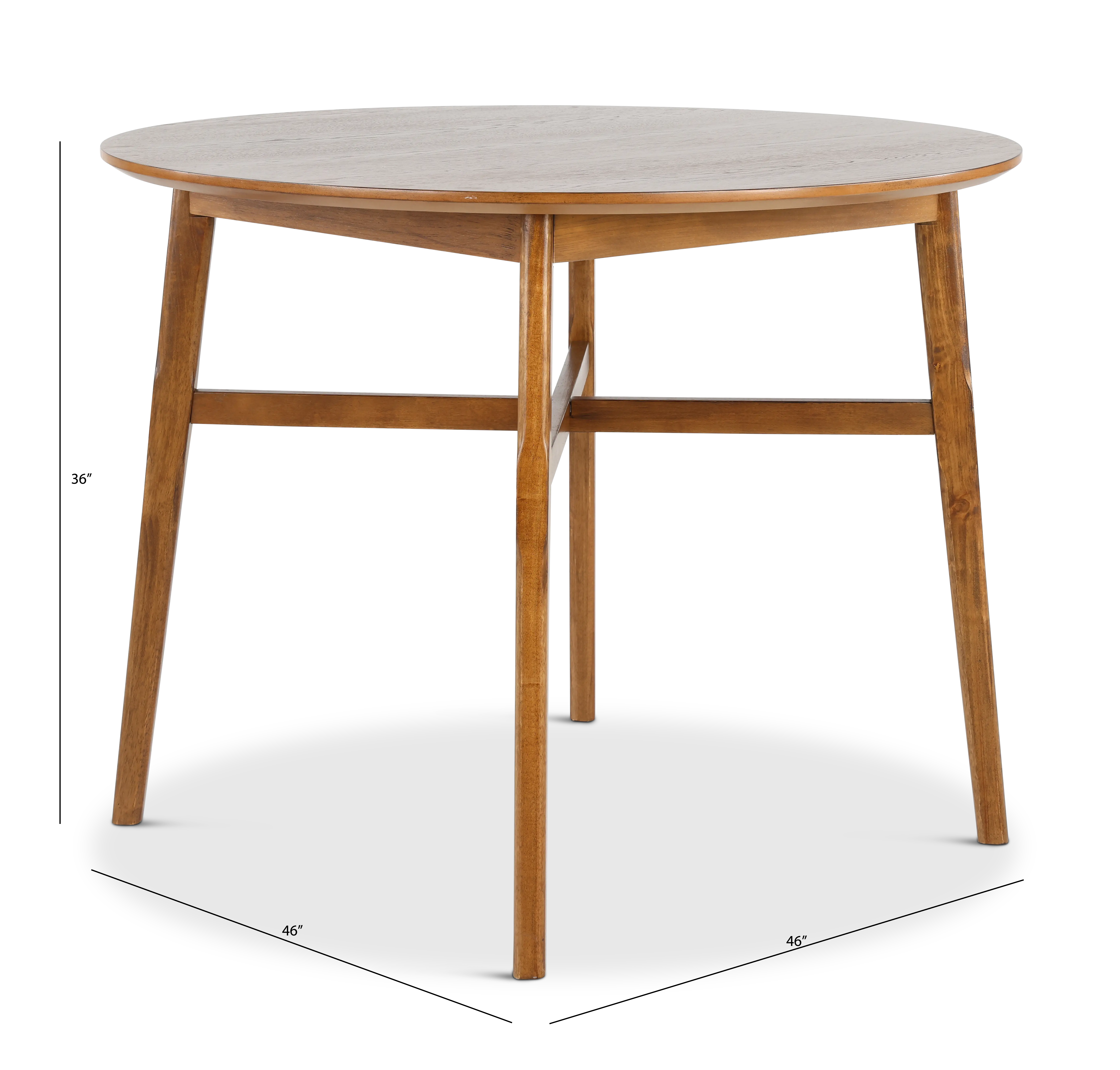 Oslo Pecan Brown Counter Height Dining Table-3