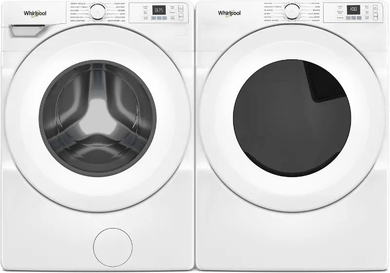 Whirlpool 4720 Electric Washer and Dryer Set - White
