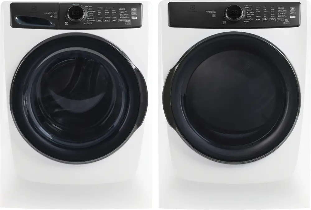 .FELX-W/W-7738-GAS-PR Electrolux 7738 Gas Washer and Dryer Set - White-1