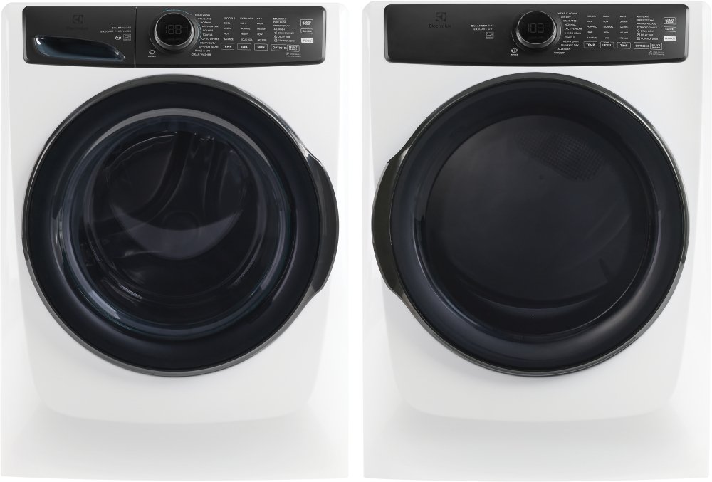 Electrolux 7738 Gas Washer and Dryer Set - White