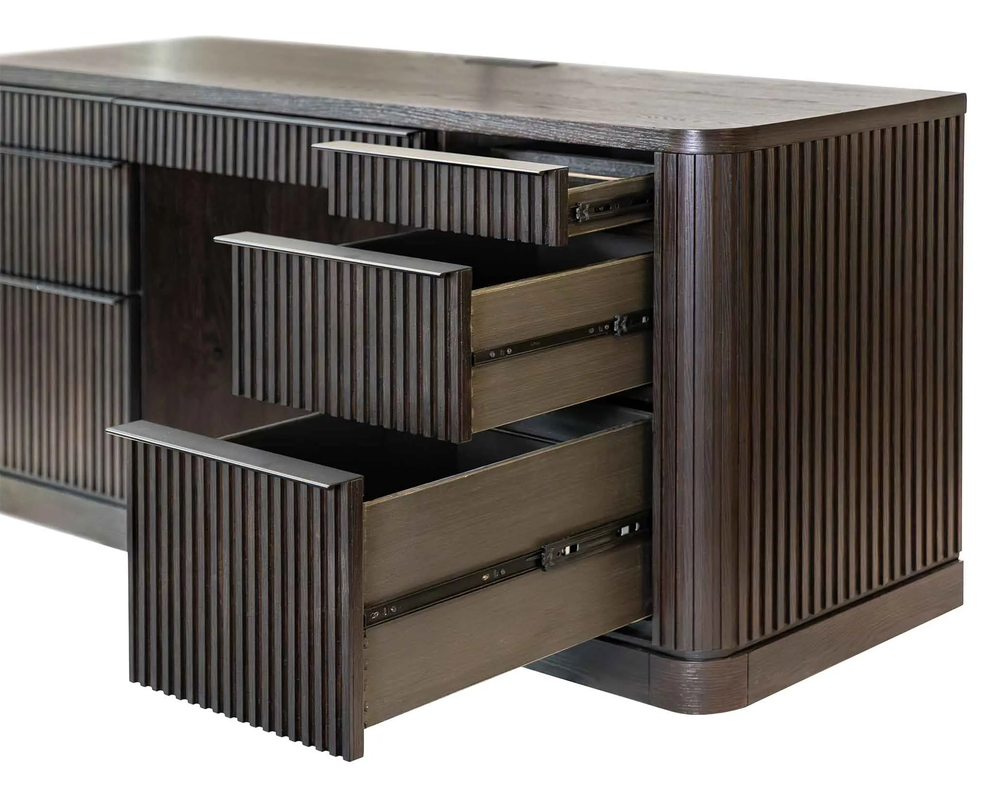 Tulane Brown Credenza-4