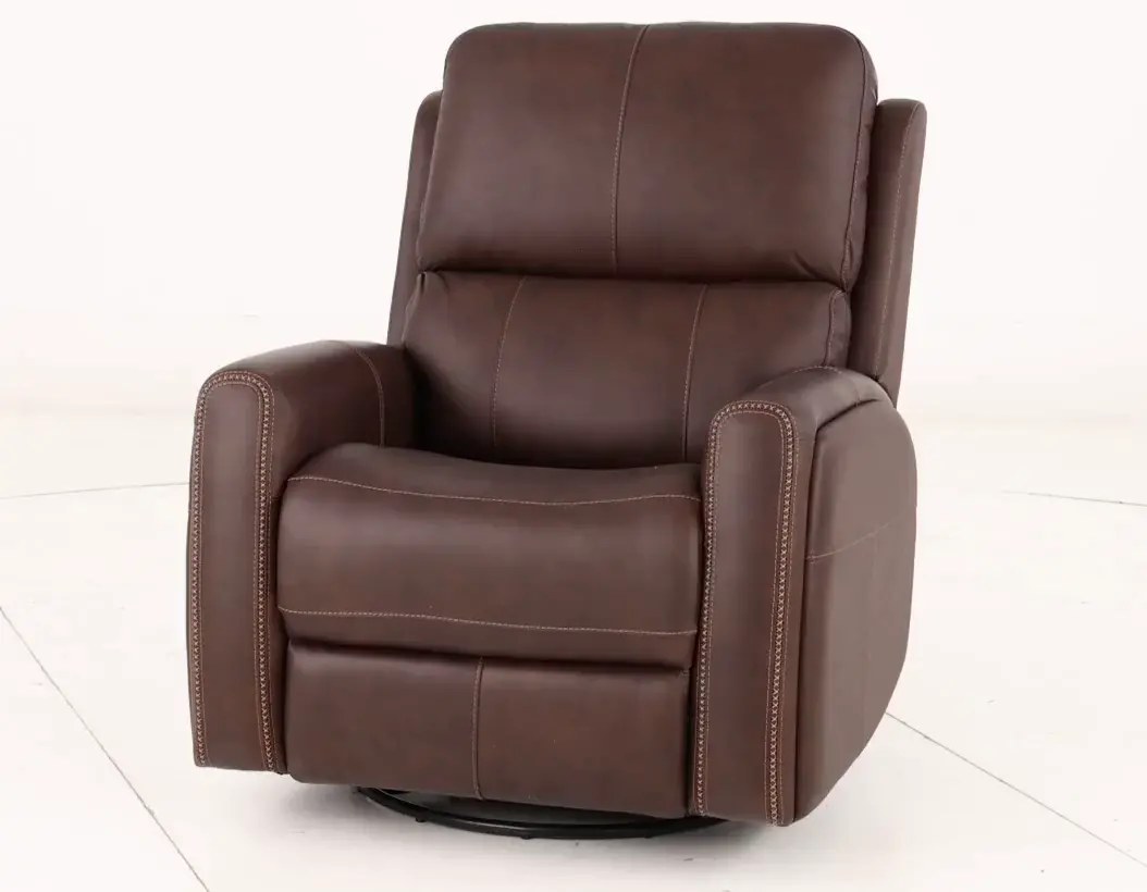 Linden Burnt Umber Power Recliner with Heat and Massage-11
