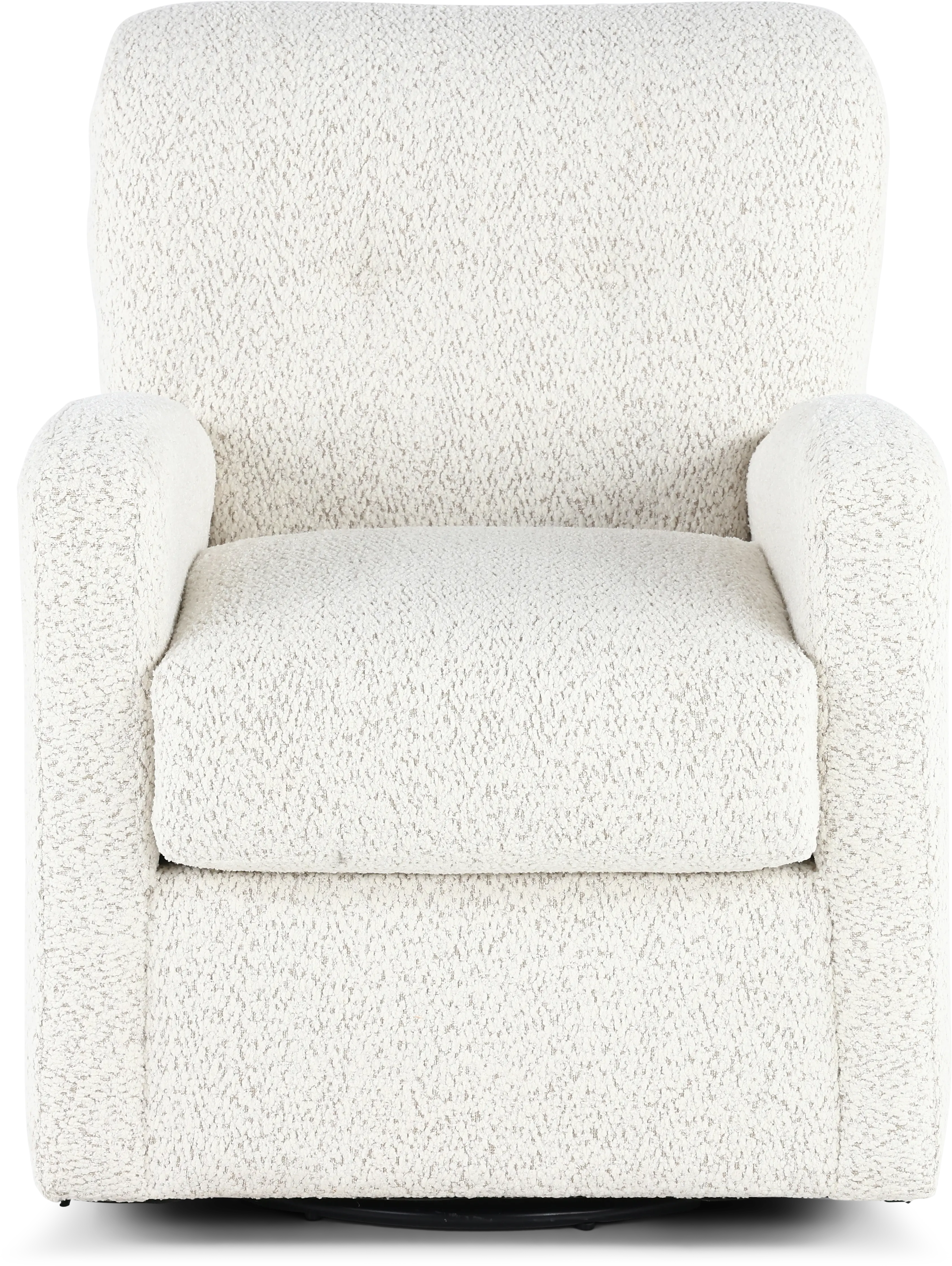 Spruce Off-White Swivel Accent Chair-4